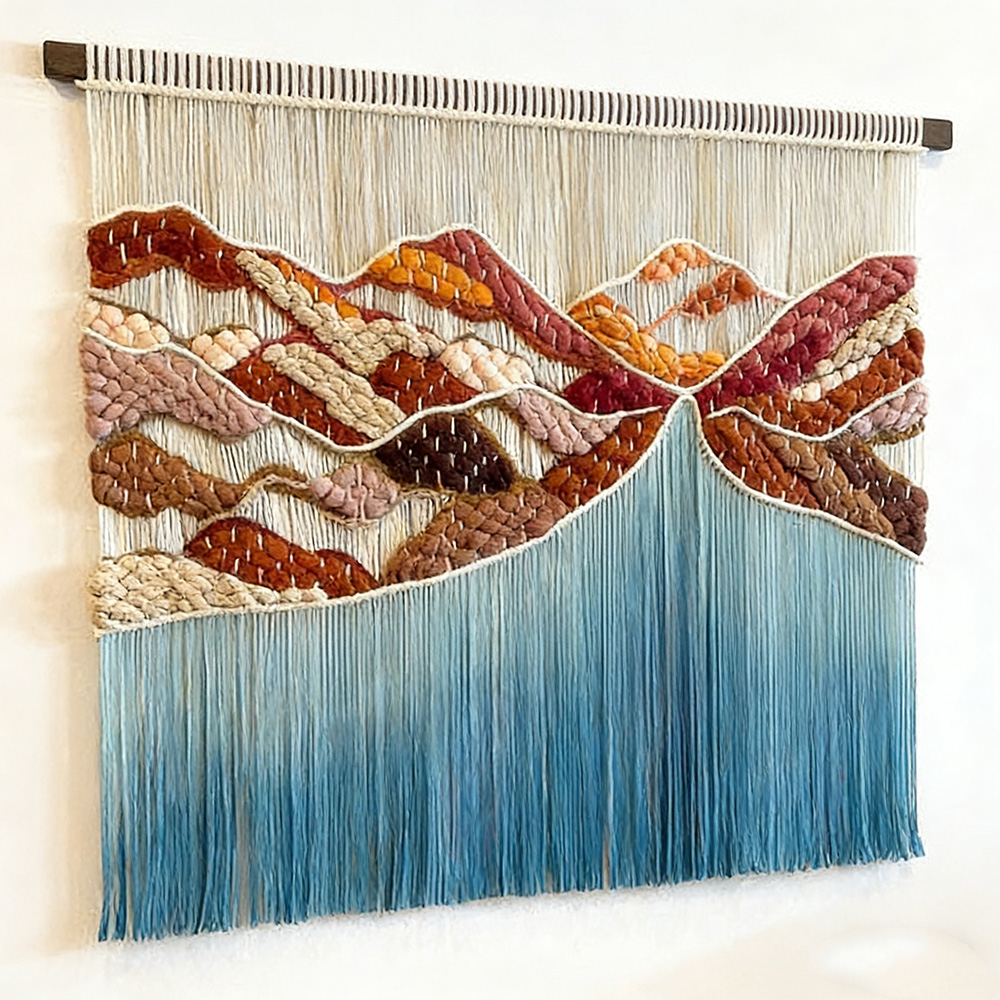 Home Textiles Factory - %ss 공장 직영 맞춤형 섬유 마크라메