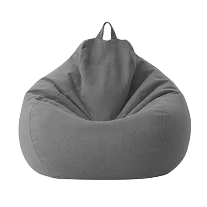 Floor Cushion Pouf - 게으른 소파 커버 콩 가방 커버