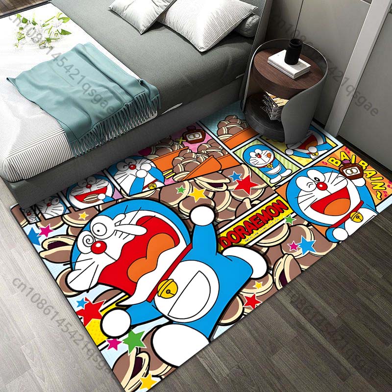 Luxury Home Textiles Usa - 일본 D-도라에몽 친구들과 함께 프린트 카펫