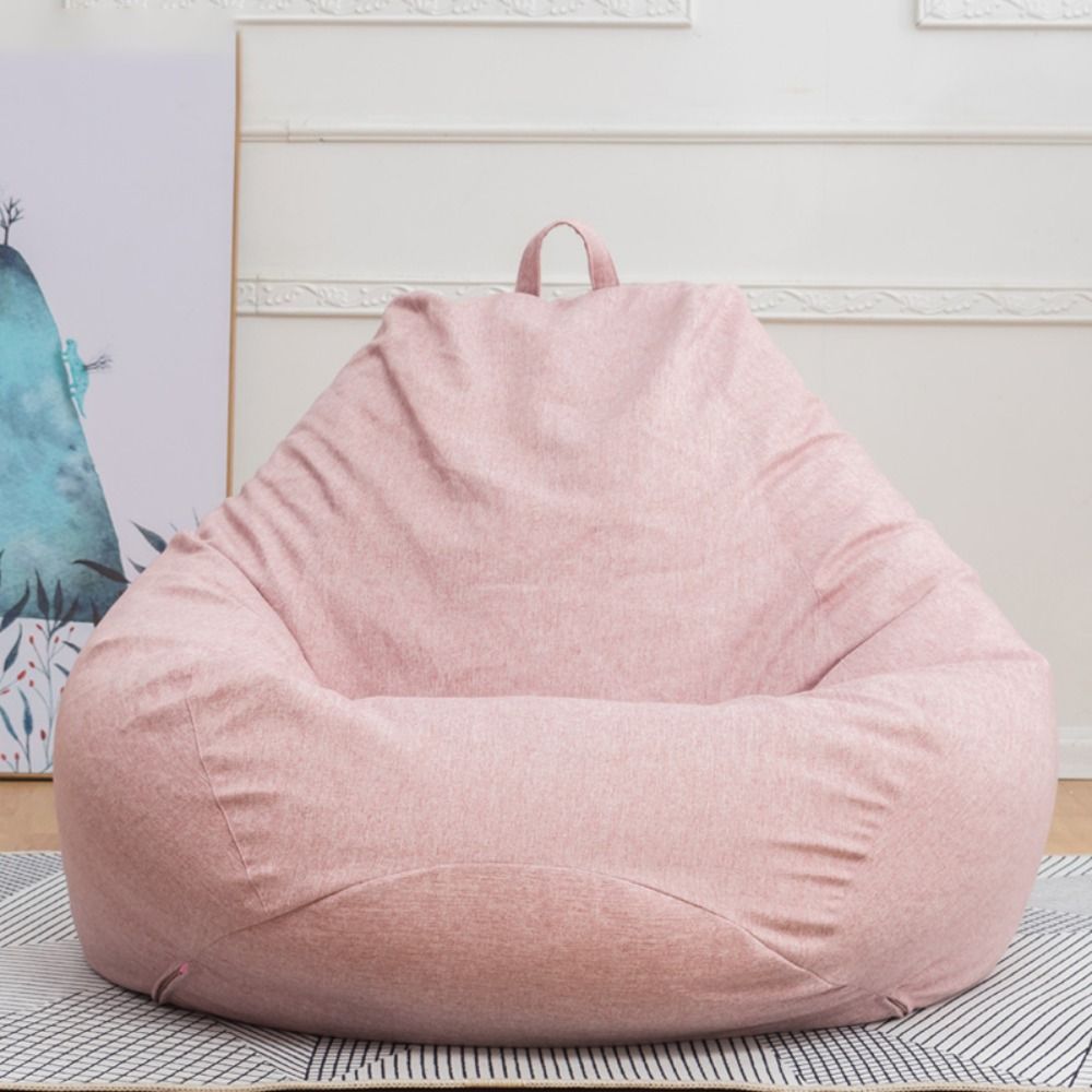 Floor Cushion Pouf - 편안한 빈백 의자 소파 커버 탈부착