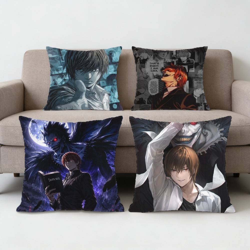 Home Textiles Notes - D-Death -Note 라이트 야가미 베개 커버