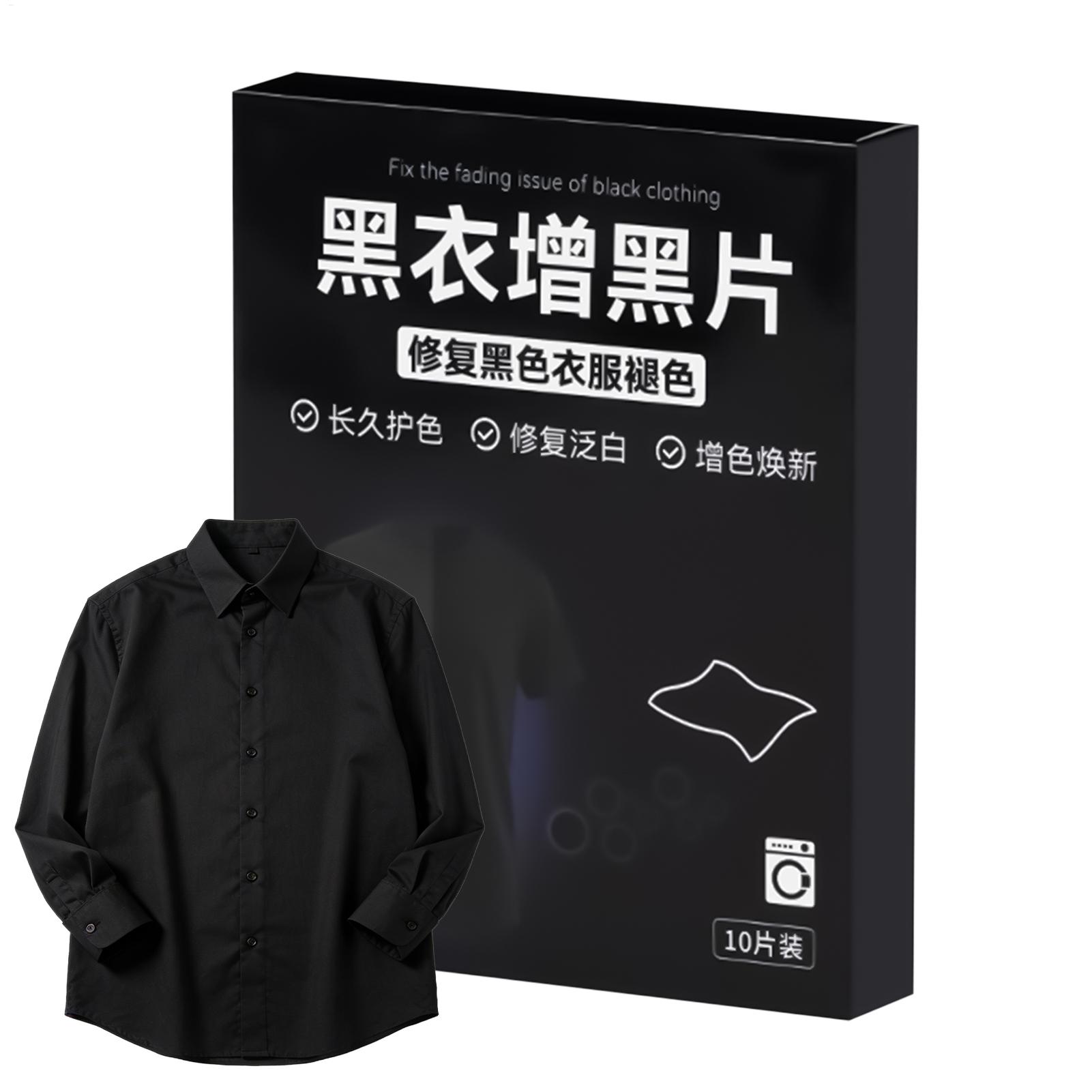 Linum Home Textiles - 검정색 원단 염색 타블렛 10개입, 세탁기용,