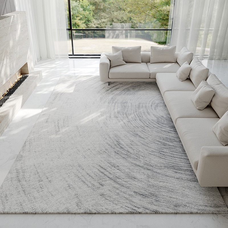 Luxury Home Textiles Usa - 추상적인 밝은 회색 카펫 현대 럭셔리