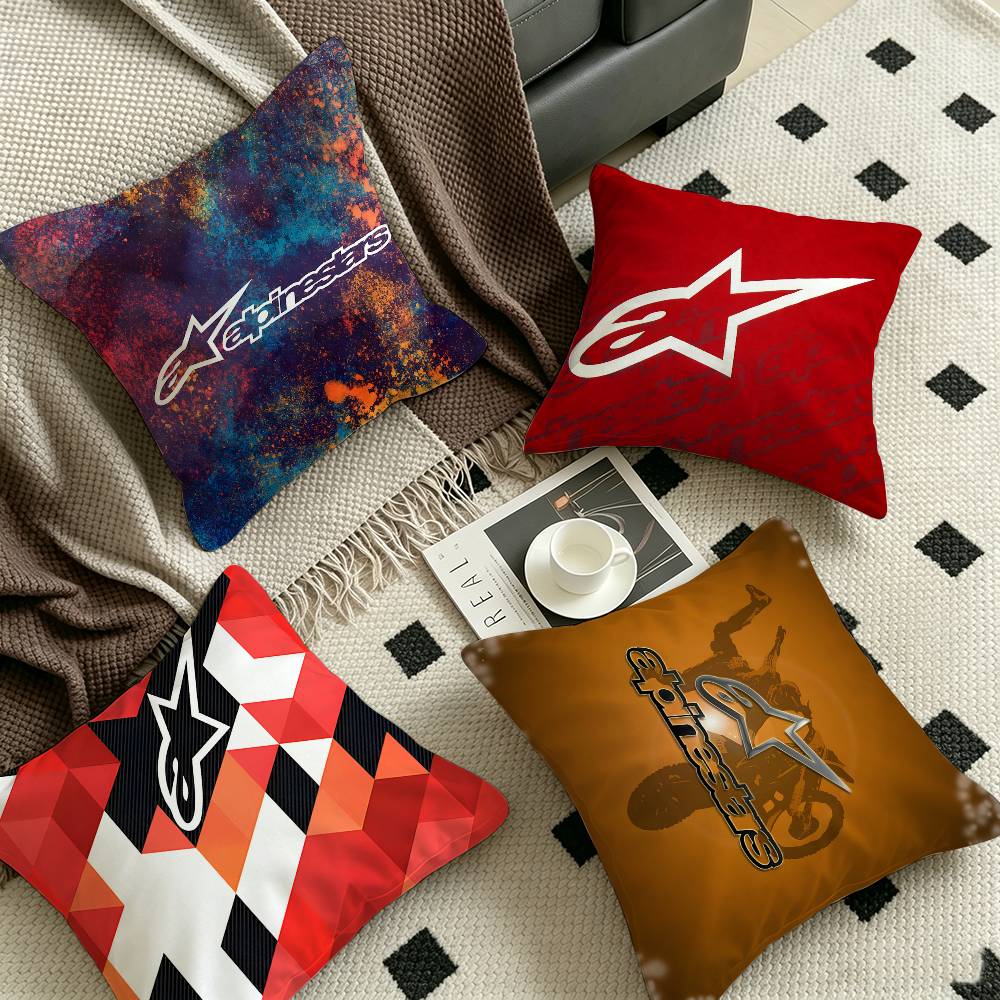 Home Textiles Logo - Alpinestars 로고 베개 쿠션 커버 베갯잇