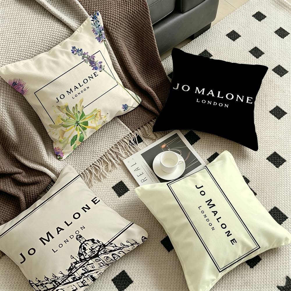 Home Textiles Logo - J-Jo M-Malone L-LOGO 쿠션 커버 장식
