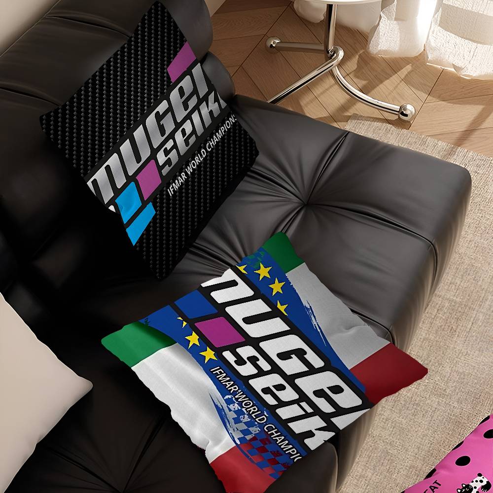 Home Textiles Logo - Limited Mugen Seiki Rc 로고 베개