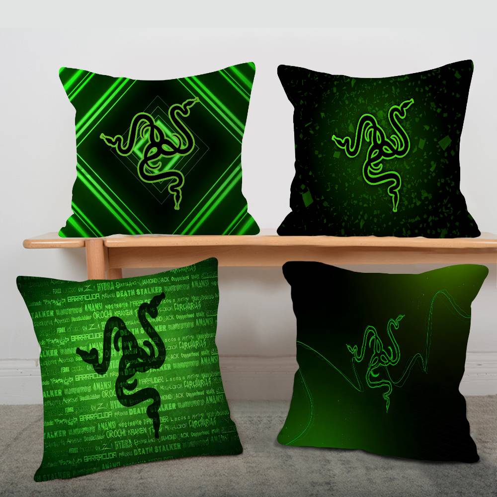 R-RAZER 로고 베개 커버 홈 침구 장식 베개 커버 - Home Textiles Logo 리뷰 및 가격