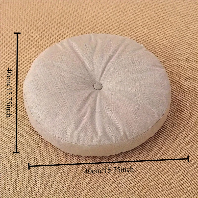 두꺼운 원형 쿠션, 부드럽고 편안한 풀필드 명상 요가  - Floor Cushion Pouf 리뷰 및 가격