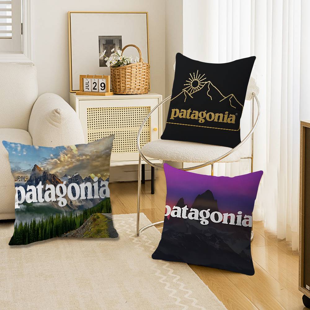 P-Patagonias 로고 베개 커버 만화 소파 장식 - Home Textiles Logo 리뷰 및 가격