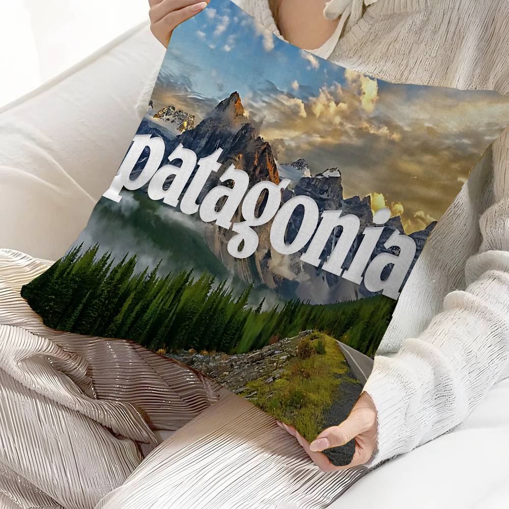 P-Patagonias 로고 베개 커버 만화 소파 장식 - Home Textiles Logo 리뷰 및 가격