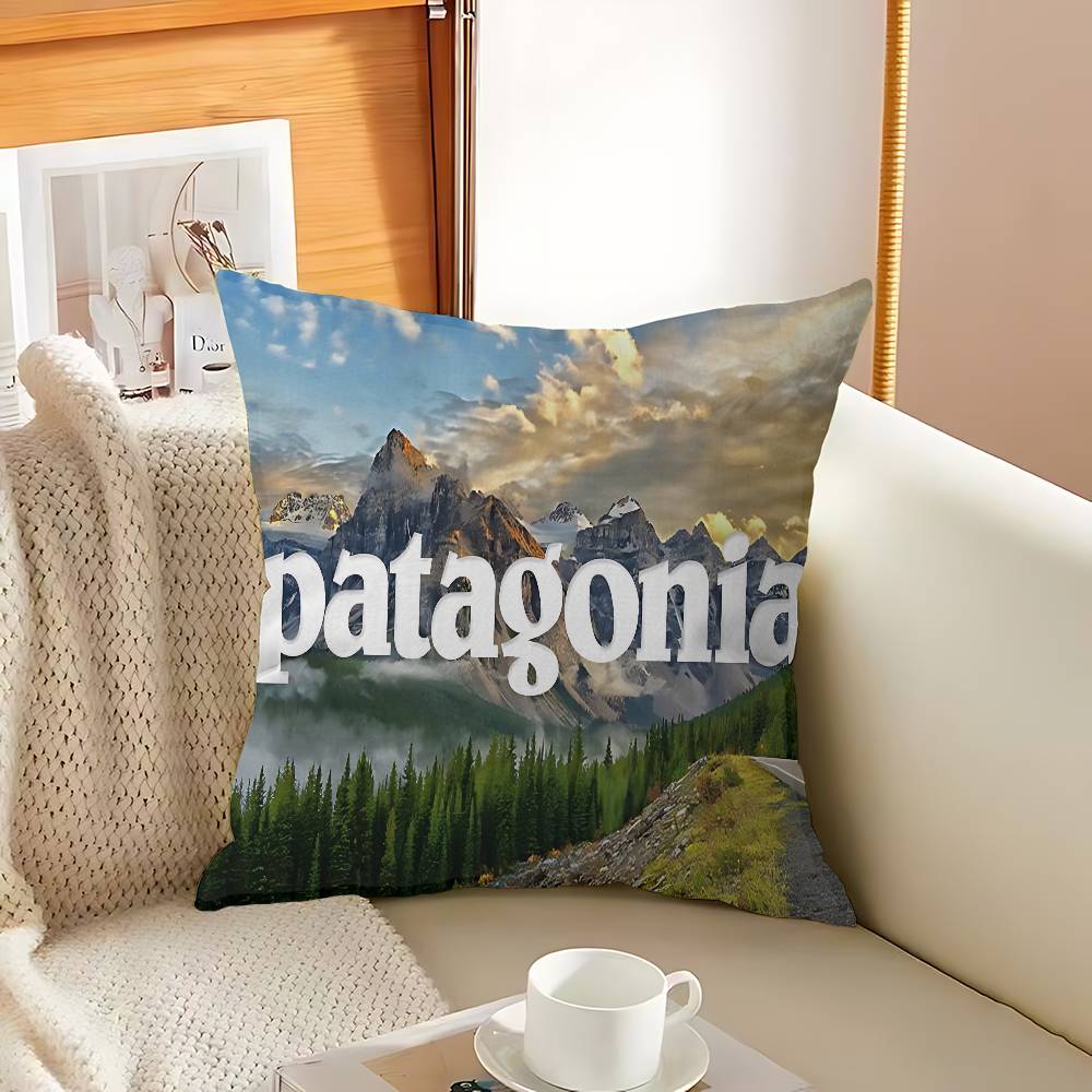 P-Patagonias 로고 베개 커버 만화 소파 장식 - Home Textiles Logo 리뷰 및 가격