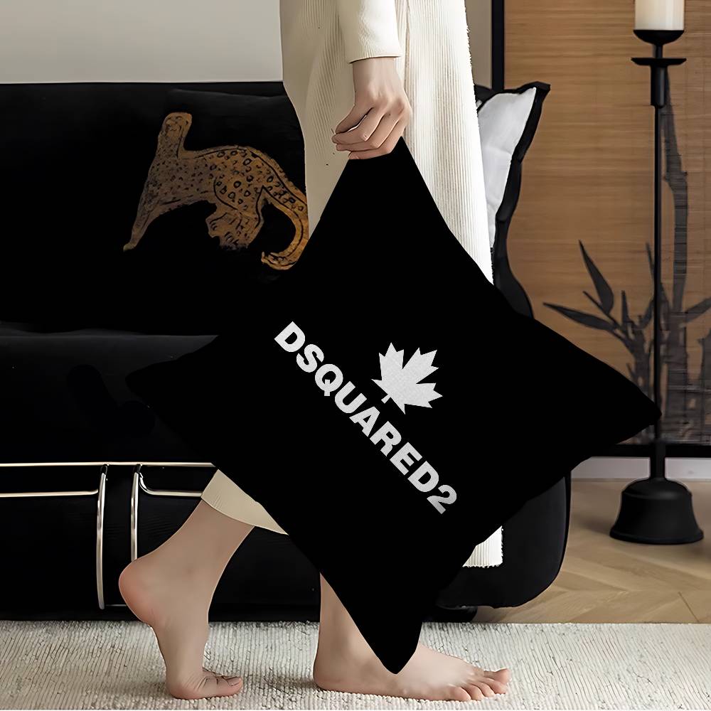 로고 D-Dsquared2 쿠션 커버 베개 커버 장식  - Home Textiles Logo 리뷰 및 가격