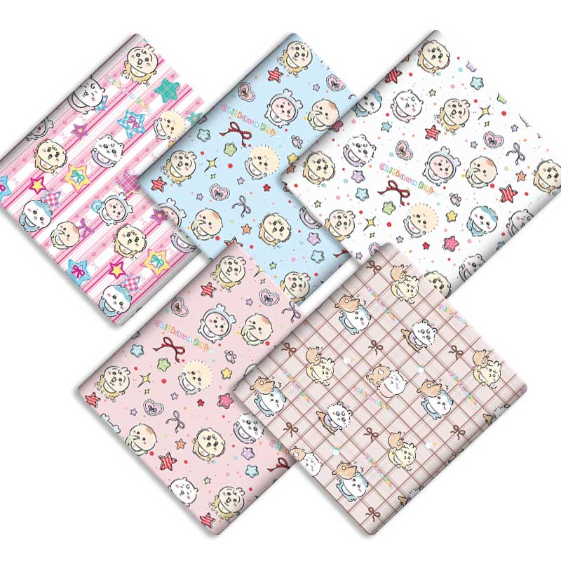 만화 폴리에스터 원단 140x50cm 면직물 패치워크  - Home Textiles Curtains 리뷰 및 가격