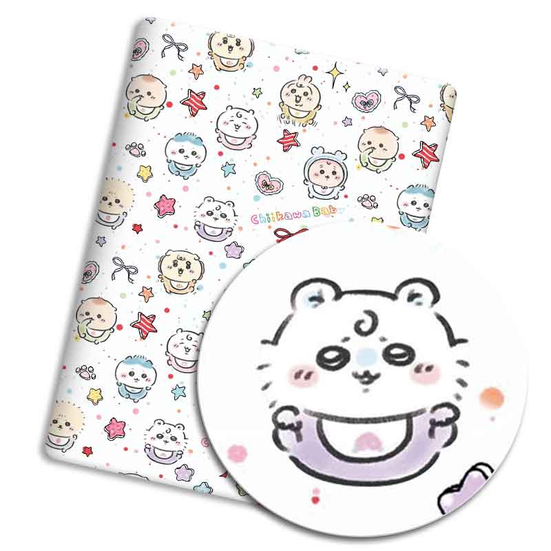 만화 폴리에스터 원단 140x50cm 면직물 패치워크  - Home Textiles Curtains 리뷰 및 가격