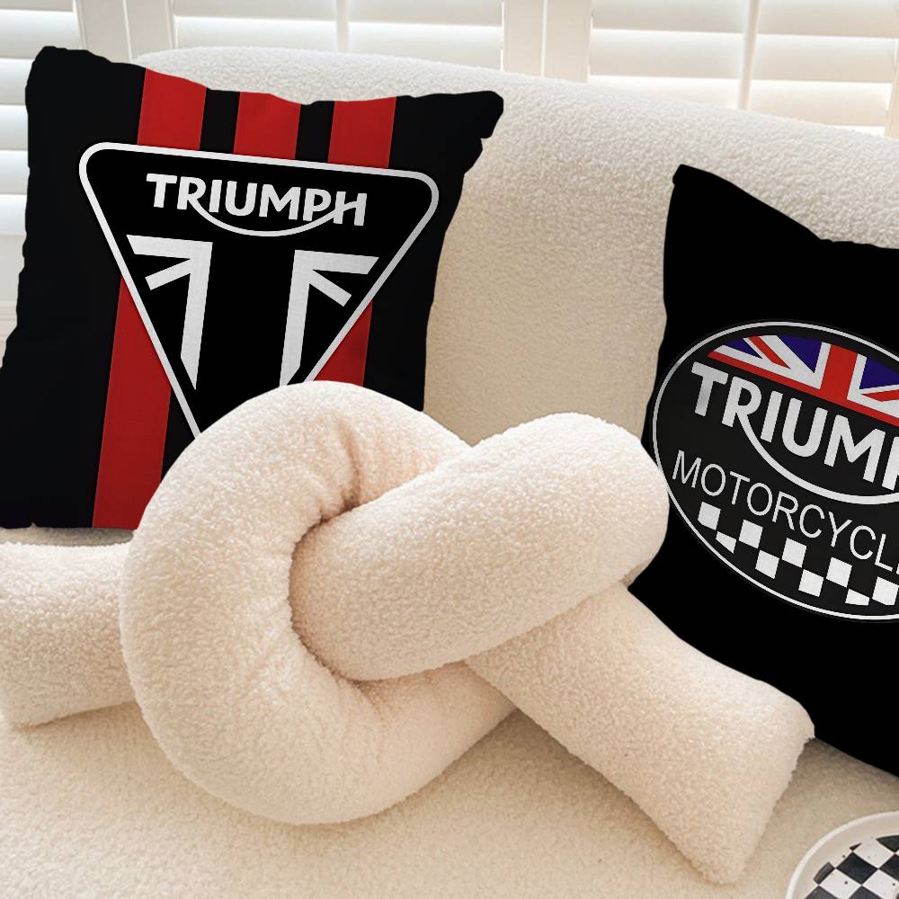 T-Triumphs 로고 베개 커버 만화 소파 장식 홈 - Home Textiles Logo 리뷰 및 가격