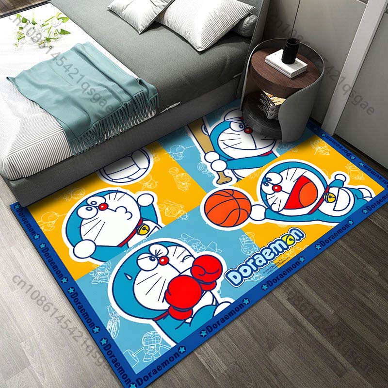 일본 D-도라에몽 친구들과 함께 프린트 카펫 거실 침실 - Luxury Home Textiles Usa 리뷰 및 가격