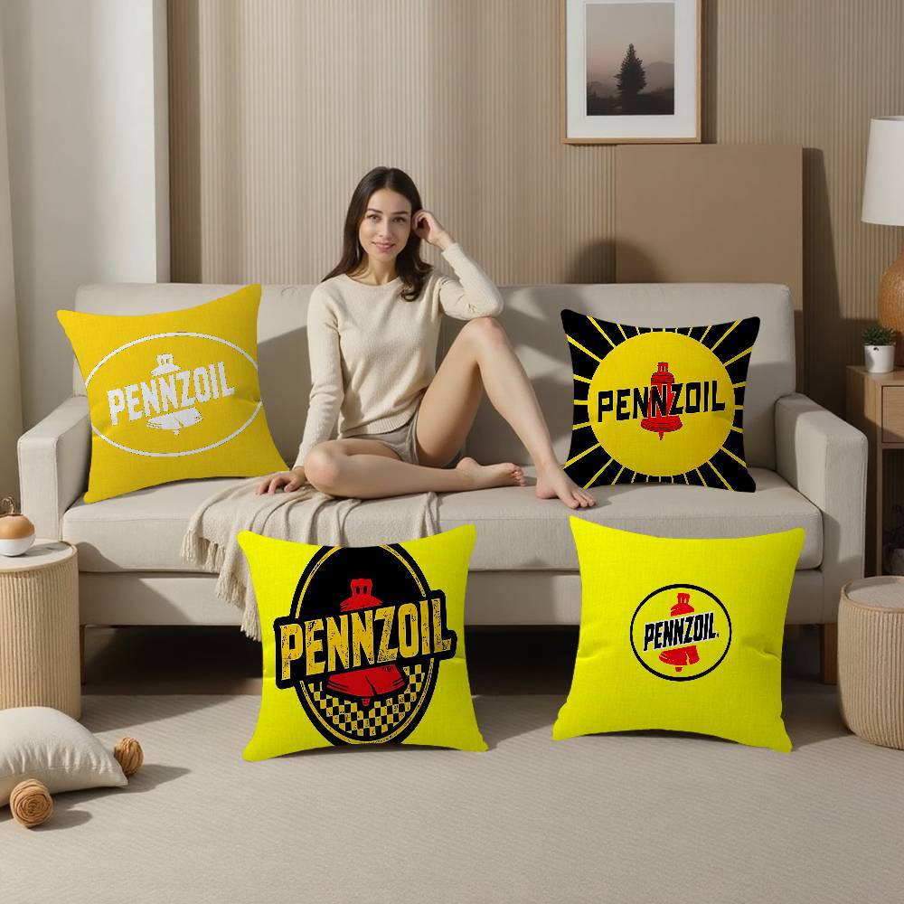도어매트 PENNZOIL 로고 메이플 디자인 쿠션 커버 - Home Textiles Logo 리뷰 및 가격
