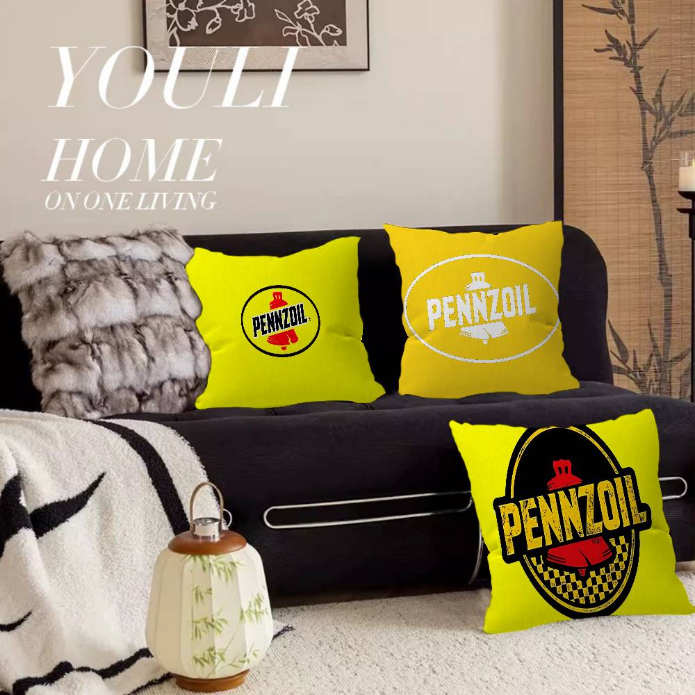 도어매트 PENNZOIL 로고 메이플 디자인 쿠션 커버 - Home Textiles Logo 리뷰 및 가격