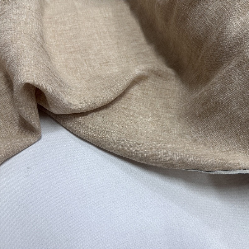 라이트 브라운 순수 린넨 원단 중국 스타일 항균 천연  - Linum Home Textiles 리뷰 및 가격