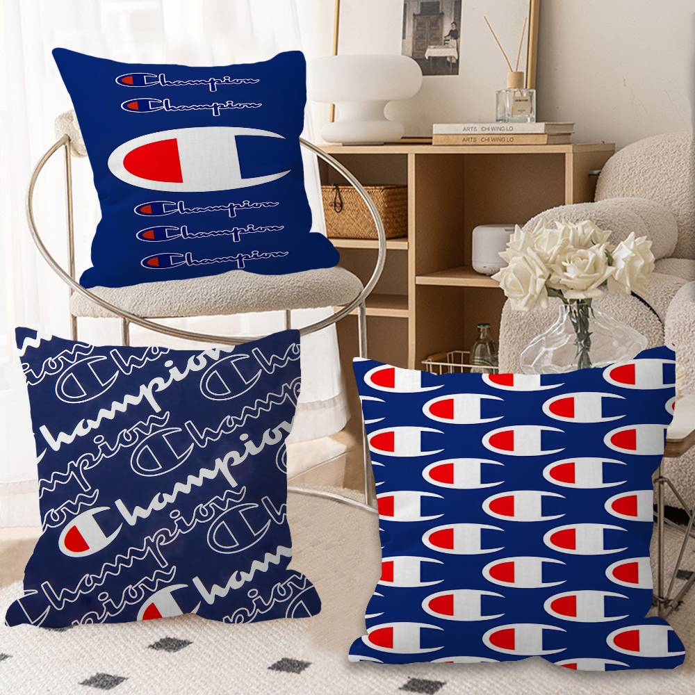 유명 브랜드 C-Champion 로고 베개 쿠션 커버  - Home Textiles Logo 리뷰 및 가격