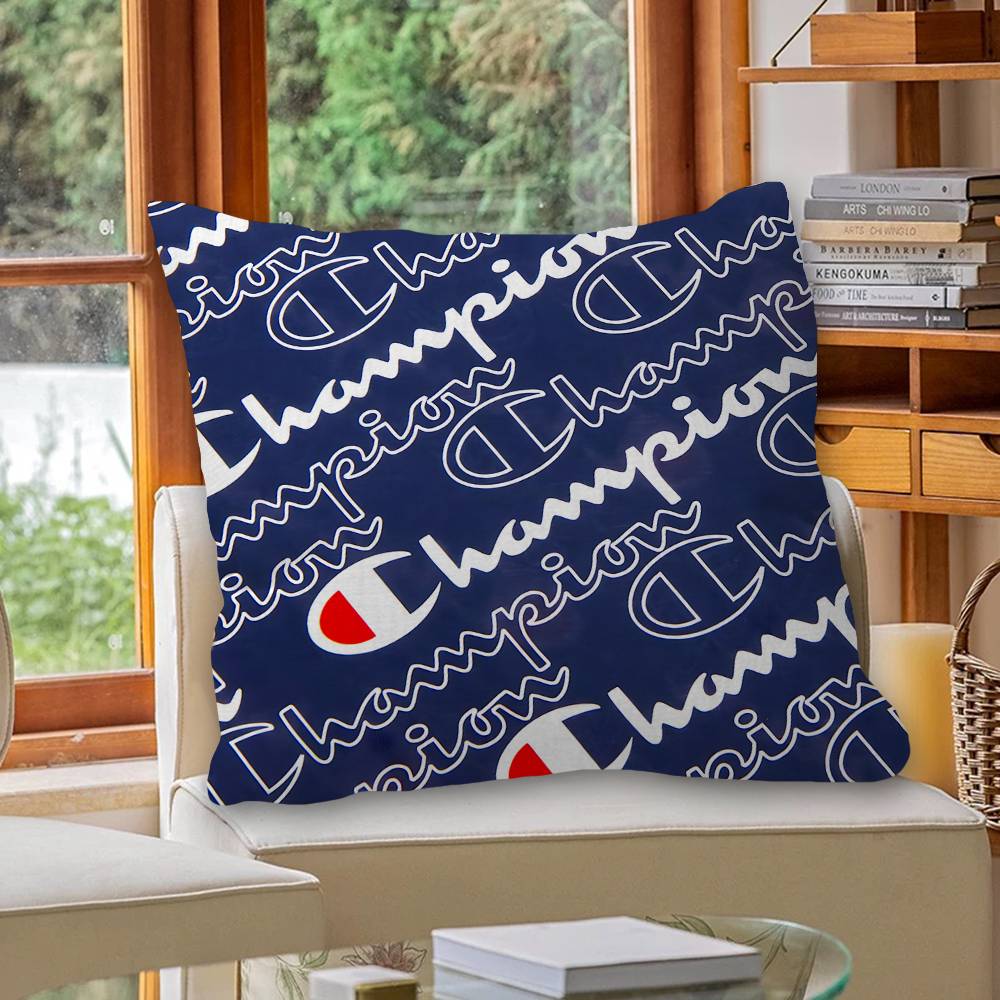 유명 브랜드 C-Champion 로고 베개 쿠션 커버  - Home Textiles Logo 리뷰 및 가격