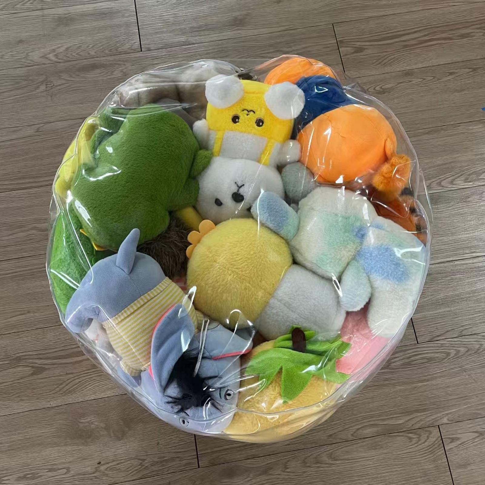 방수 커버가 있는 투명 동물 모양 플러시 빈백 의자,  - Floor Cushion Pouf 리뷰 및 가격