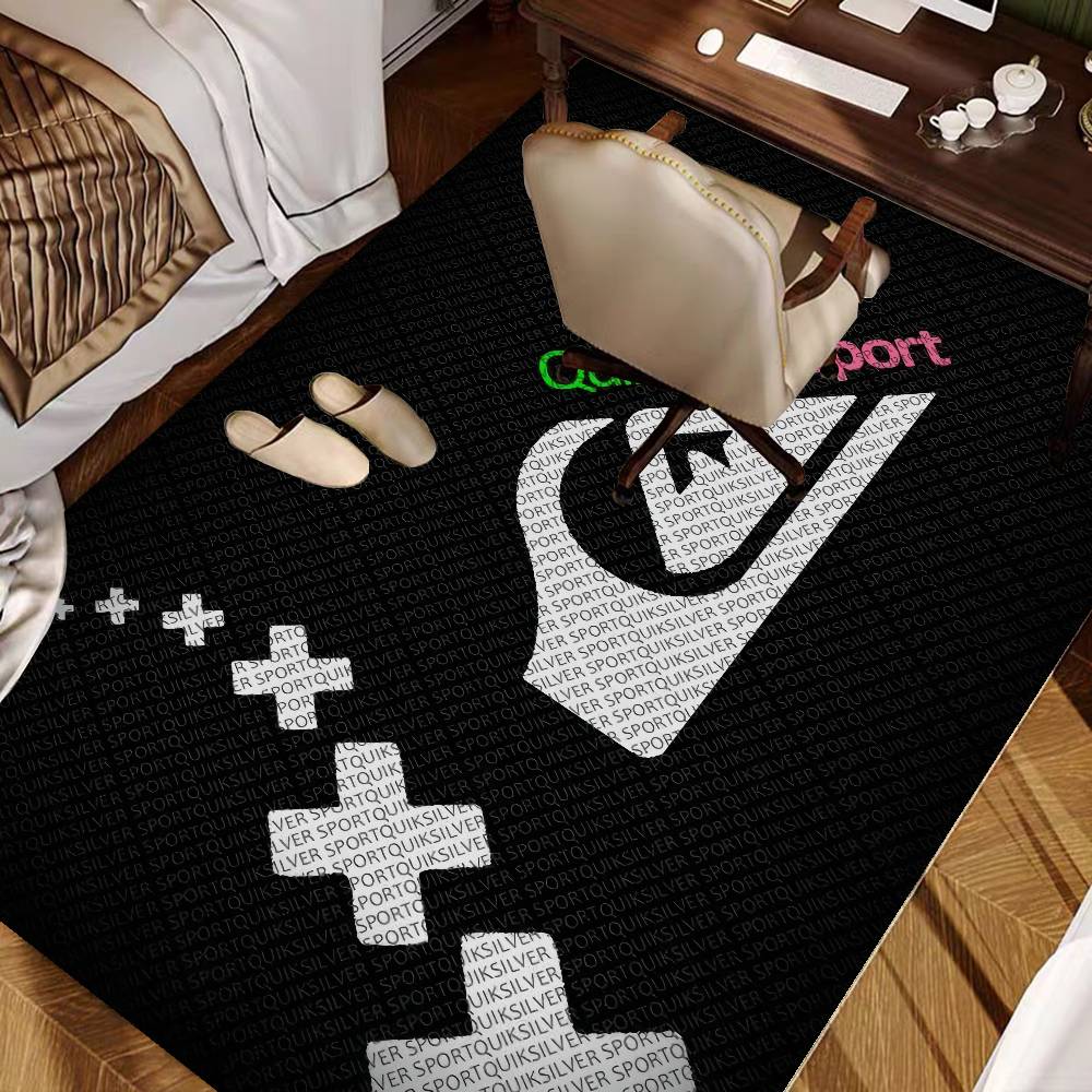 Q-QuiksilverS 로고 바닥 매트 바닥 매트 직 - Home Textiles Logo 리뷰 및 가격