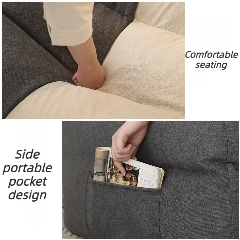 2인용 빈백 소파 편안한 소프트 레이지 퍼프 소파 거실 - Floor Cushion Pouf 리뷰 및 가격
