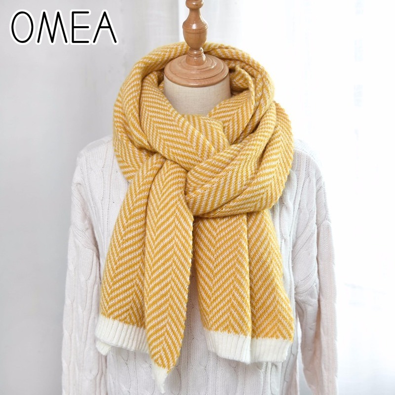 OMEA-캐시미어 스카프, 헤링본 울 스카프, 여성 니 - Wool Blanket Herringbone 리뷰 및 가격