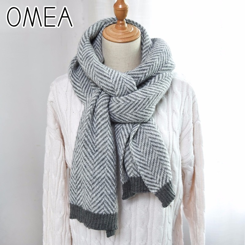 OMEA-캐시미어 스카프, 헤링본 울 스카프, 여성 니 - Wool Blanket Herringbone 리뷰 및 가격