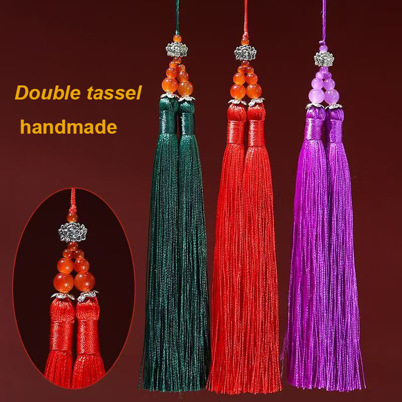 1/2개 15cm 더블 태슬 브러쉬 펜던트 액세서리 D - Home Textiles Suppliers In Usa 리뷰 및 가격