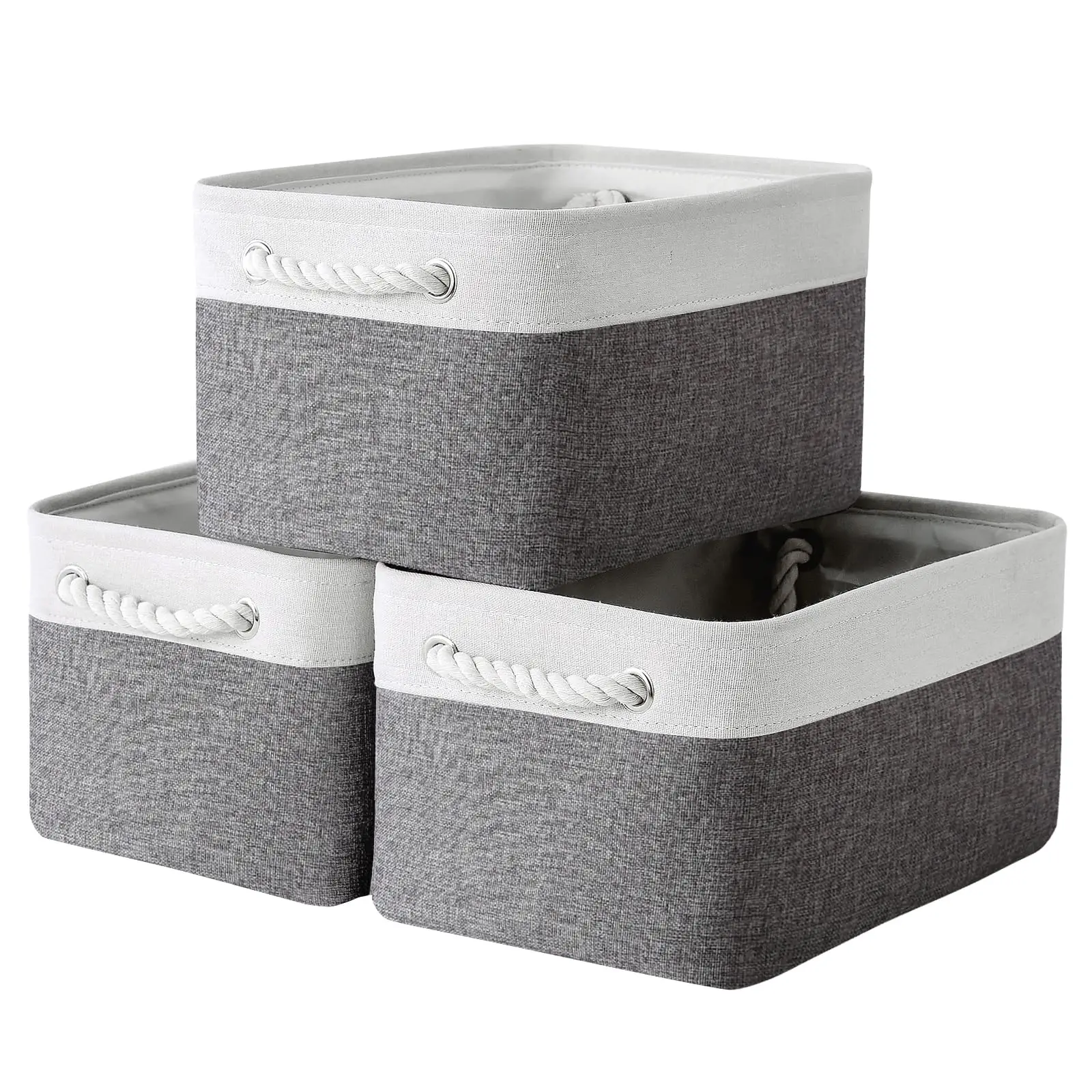 손잡이가있는 접이식 리넨 보관 상자 홈 Supplie  - Linum Home Textiles 리뷰 및 가격