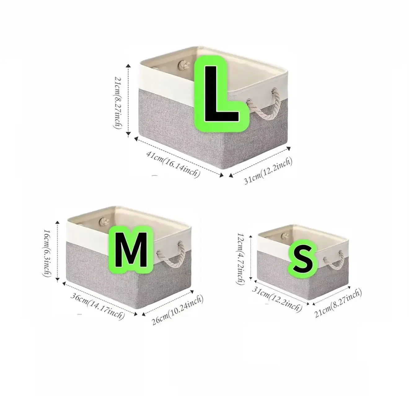 손잡이가있는 접이식 리넨 보관 상자 홈 Supplie  - Linum Home Textiles 리뷰 및 가격