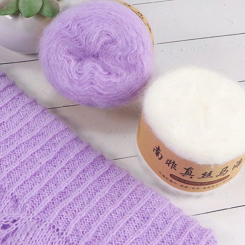 1Pc 50g 모헤어 원사 뜨개질 실크 크로 셰 뜨개질 - Wool Blanket Herringbone 리뷰 및 가격
