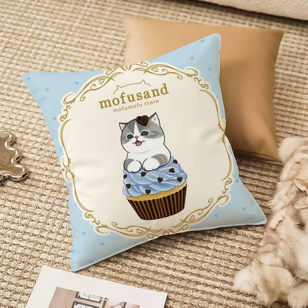 럭셔리 귀여운 모후산드 고양이 베개 커버 항균 지퍼 소 - Luxury Home Textiles Usa 리뷰 및 가격
