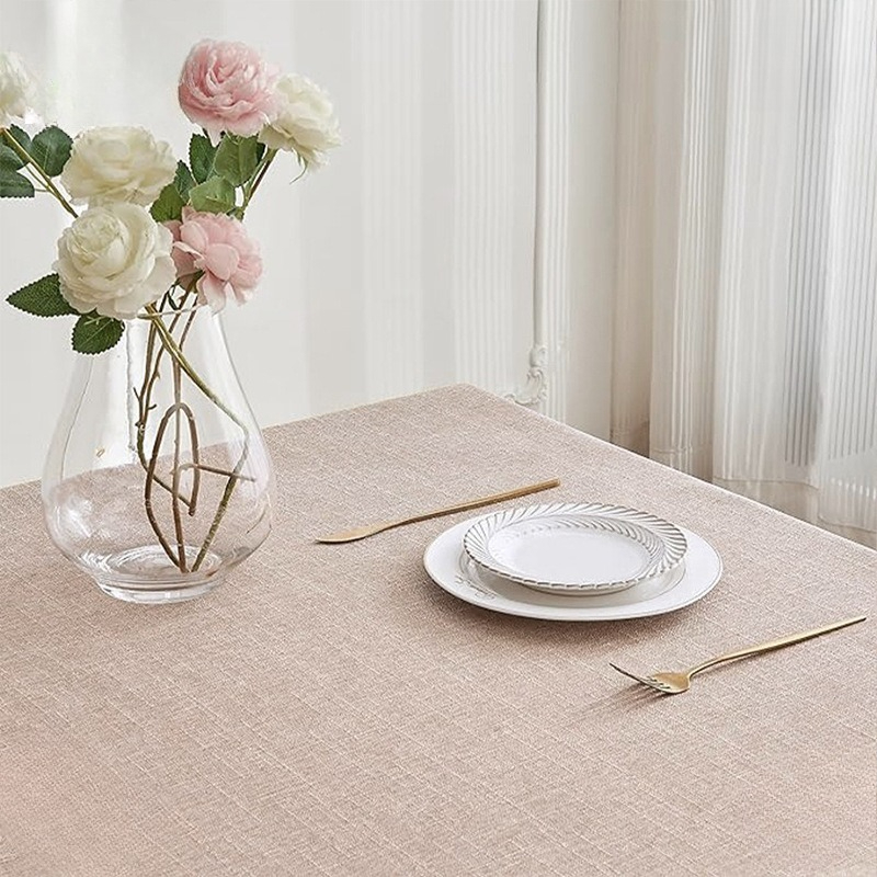 직사각형 방수 오일 방지 테이블 천 면 린넨 테이블보  - Linum Home Textiles 리뷰 및 가격