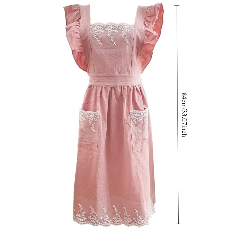 가정용 앞치마 면 린넨 드레스 정원 카페 주방 요리 꽃 - Linum Home Textiles 리뷰 및 가격