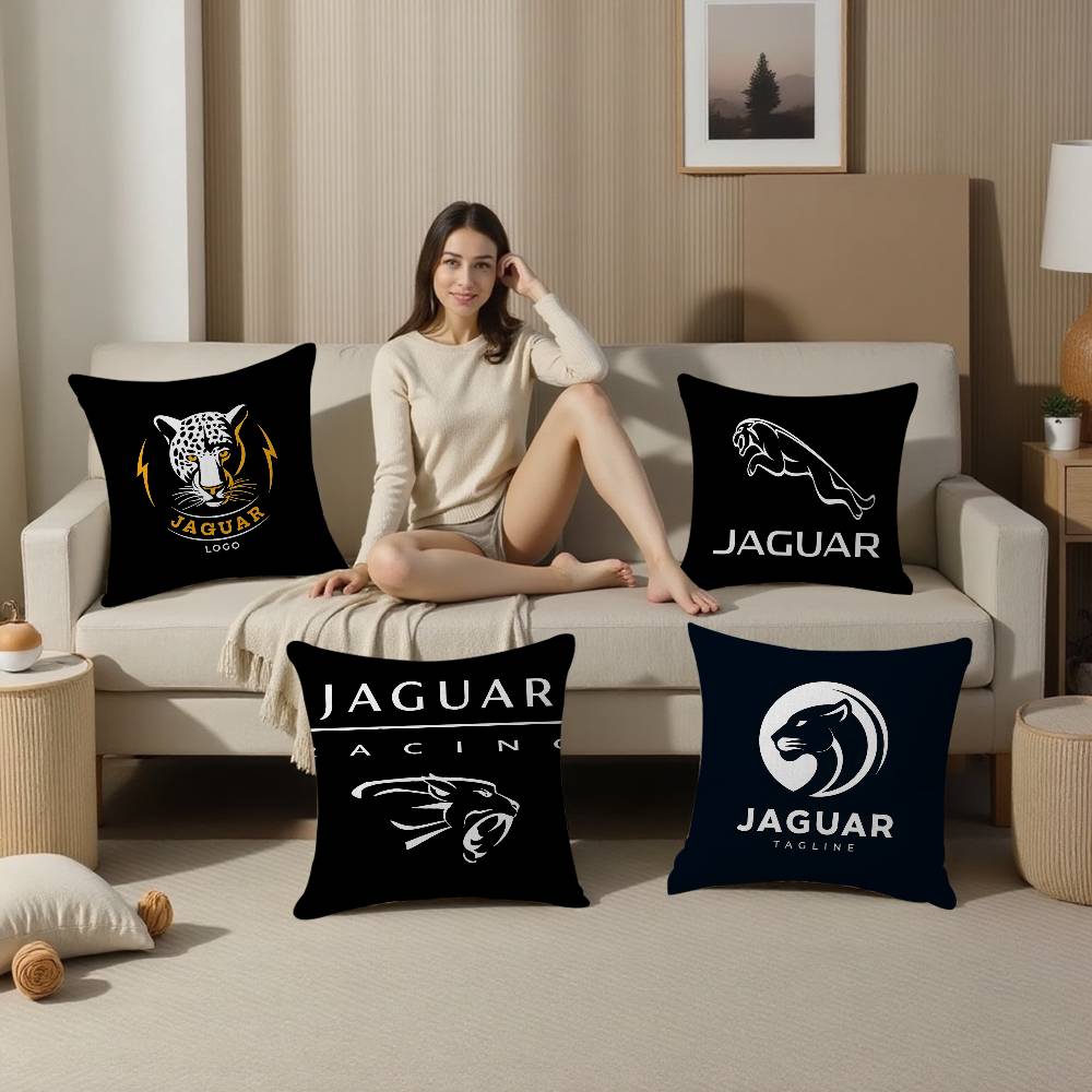 J-JaguarS-Car 로고 쿠션 커버 베개 커버 실 - Home Textiles Logo 리뷰 및 가격