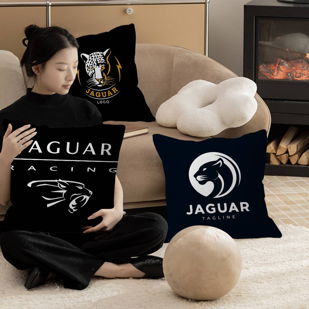 J-JaguarS-Car 로고 쿠션 커버 베개 커버 실 - Home Textiles Logo 리뷰 및 가격